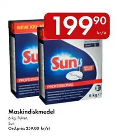 Snabbgross SUN Maskindiskmedel erbjuda