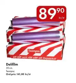 Snabbgross TEAMPAC Delifilm erbjuda