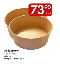 Snabbgross Salladsform erbjuda