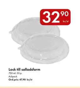 Snabbgross Lock till salladsform erbjuda