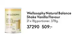 Oriflame WELLOSOPHY Natural Balance Shake Vanilla Flavour erbjuda