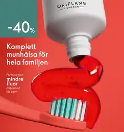 Oriflame Komplett munhälsa för hela familjen erbjuda