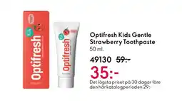 Oriflame OPTIFRESH Kids Gentle Strawberry Toothpaste erbjuda