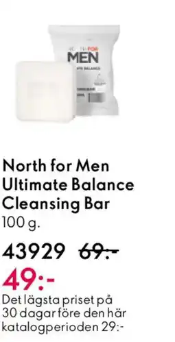 Oriflame NORTH FOR MEN Ultimate Balance Cleansing Bar erbjuda