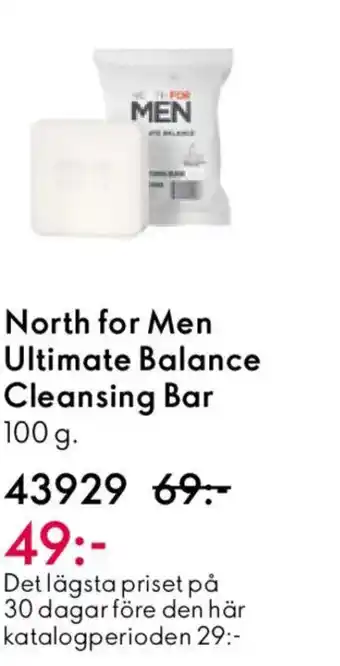 Oriflame NORTH FOR MEN Ultimate Balance Cleansing Bar erbjuda