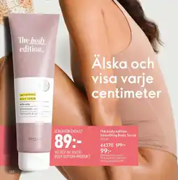 Oriflame THE BODY EDITION Smoothing Body Scrub erbjuda