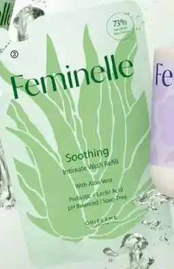 Oriflame FEMINELLE Soothing Intimate Wash Refill with Aloe Vera erbjuda
