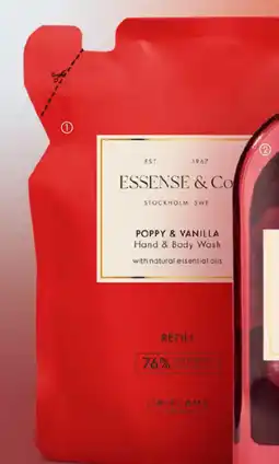 Oriflame ESSENSE&CO. Poppy & Vanilla Hand & Body Wash Refill erbjuda
