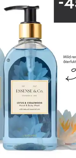 Oriflame ESSENSE&CO. Lotus & Cedarwood erbjuda