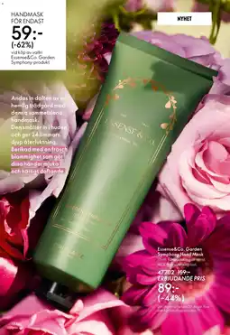 Oriflame Essense&Co. Garden Symphony Hand Mask erbjuda