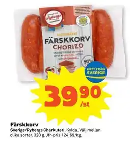 Stora Coop Färskkorv erbjuda