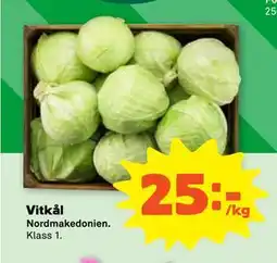 Stora Coop Vitkål erbjuda