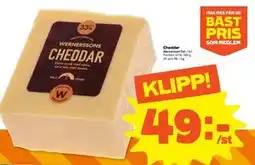 Stora Coop Cheddar erbjuda