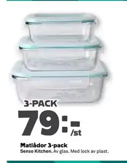Stora Coop Matlådor 3-pack erbjuda