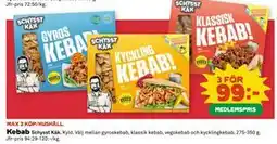 Coop Kebab, Medlemspris erbjuda