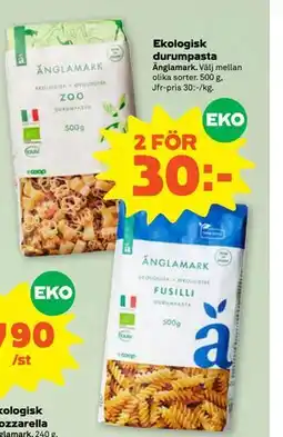 Stora Coop Ekologisk durumpasta erbjuda