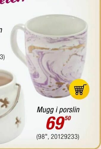 Guldfynd Mugg i porslin erbjuda