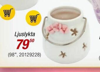 Guldfynd Ljuslykta erbjuda