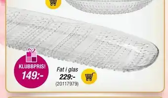 Fat i glass