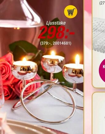 Guldfynd Ljusstake erbjuda