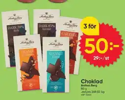 DollarStore Choklad Anthon Berg erbjuda