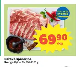 Coop Färska spareribs erbjuda