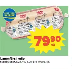 Coop SCAN Lammfärs i rulle erbjuda
