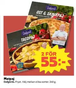 Coop DAFGÅRDS Matpaj erbjuda