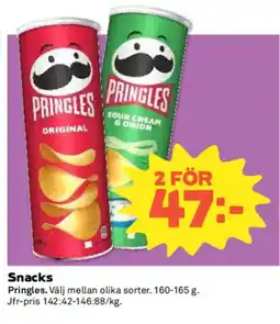 Coop PRINGLES Snacks erbjuda