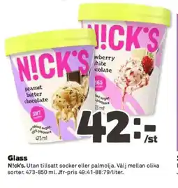 Coop N!CK'S Glass erbjuda