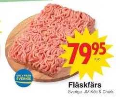 Matöppet Fläskfärs erbjuda