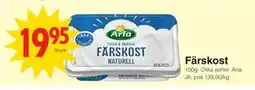 Matöppet Färskost erbjuda