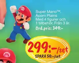 Leklust Super Mario Acorn Plains erbjuda