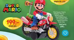 Leklust The Super Mario Galaxy Movie Motorcykel erbjuda