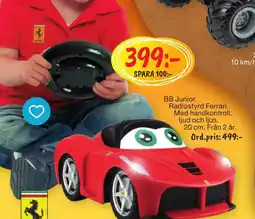 Leklust BB Junior Radiostyrd Ferrari erbjuda