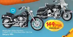 Leklust Motorcykel Harley Davidson erbjuda