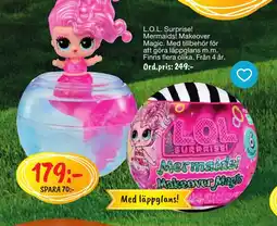 Leklust L.O.L. Surprise! Mermaids! Makeover Magic erbjuda