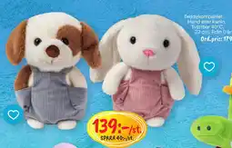 Leklust Teddykompaniet Hund eller kanin erbjuda
