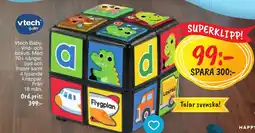 Leklust Vtech Baby Vrid- och lärkub erbjuda