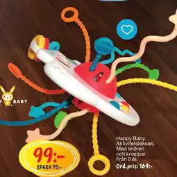 Leklust Happy Baby Aktivitetsleksak erbjuda
