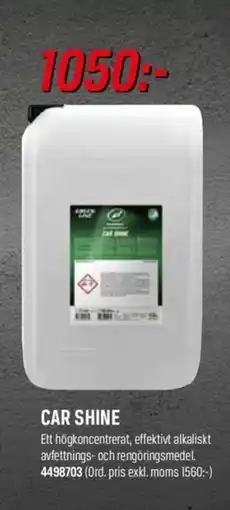 Swedol Turtle Wax Car shine erbjuda