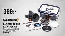 Swedol Halvmask SR-900 basic pack M/L erbjuda
