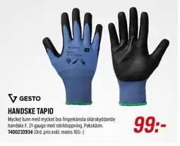 Swedol Handske tapio erbjuda