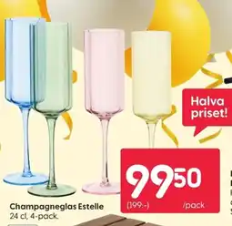 Rusta Champagneglas Estelle erbjuda