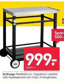 Rusta Grillvagn erbjuda