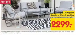 Rusta Loungeset Nantes erbjuda