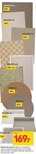 Rusta Slätvävda mattor erbjuda