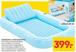 Rusta Uppblåsbar solsäng Bestway erbjuda