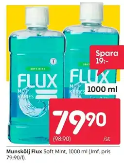 Rusta Munskölj Flux erbjuda