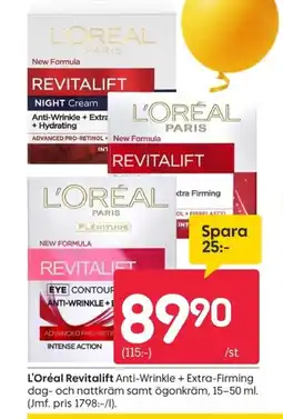 Rusta L'Oréal Revitalift erbjuda